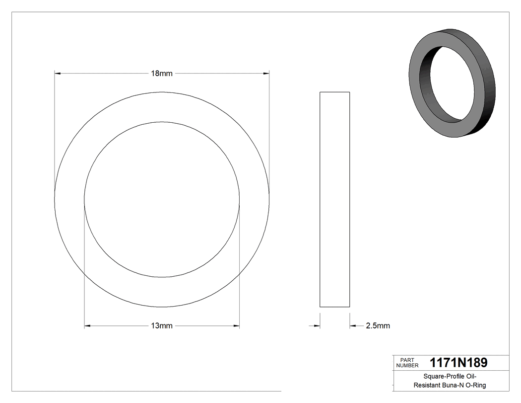Technical drawing - 1171N189